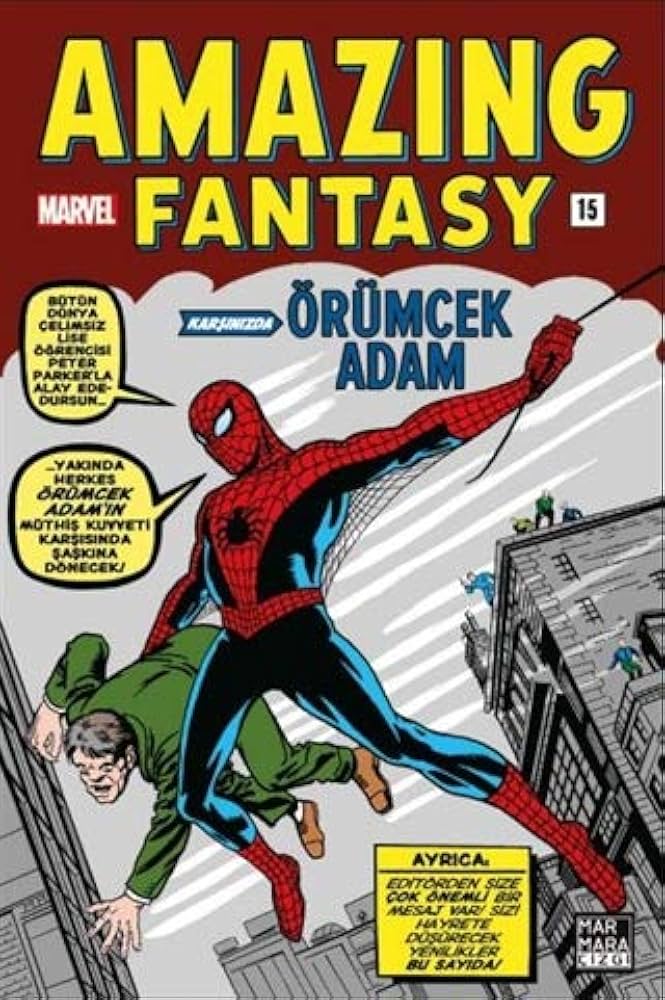 Amazing Fantasy 15 / Karsinizda Örümcek Adam : Stan Lee